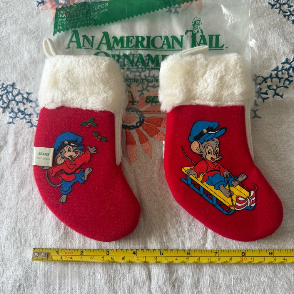 Vintage American Tail Stockings